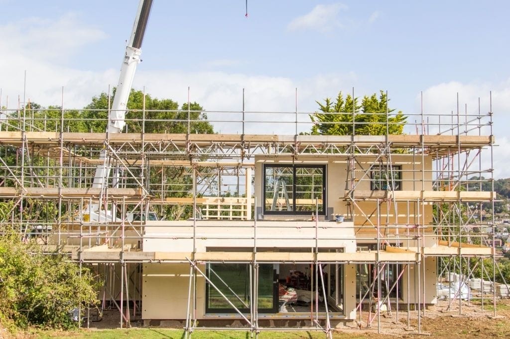 UK construction cost per square foot map 2025